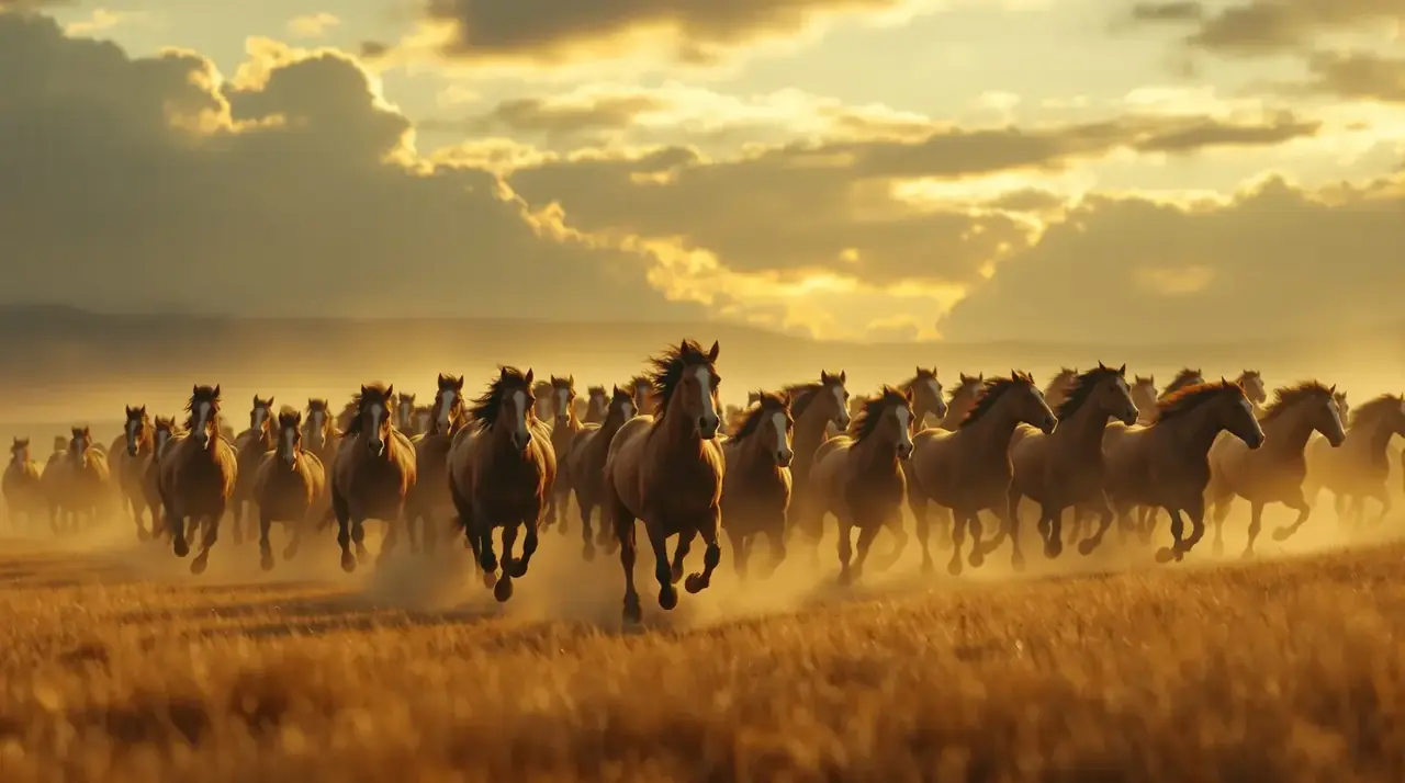 万马奔腾 电影剧照 - 蘑菇直播